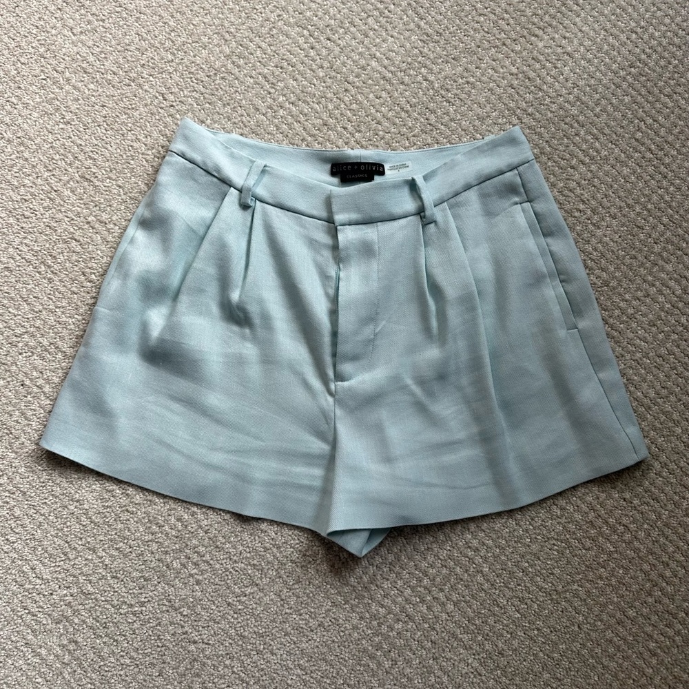 Alice + Olivia Light Blue Shorts